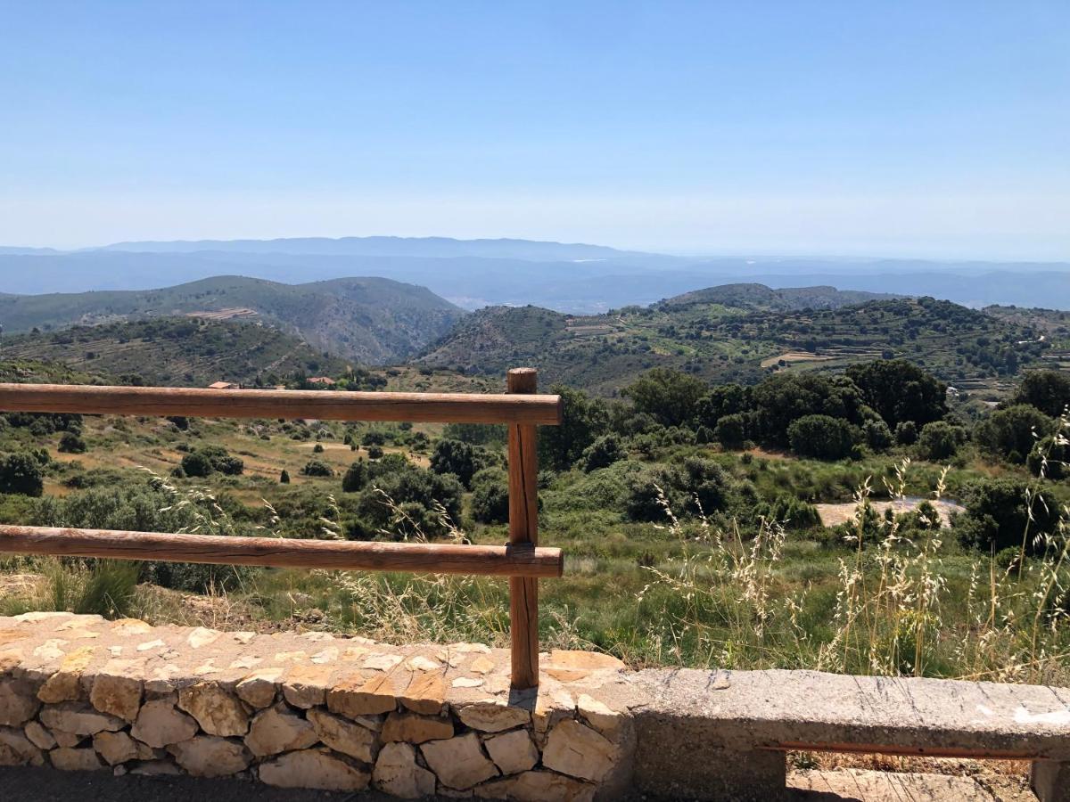 Hotel Boutique Abadia Del Maestrat Sarratella Bagian luar foto