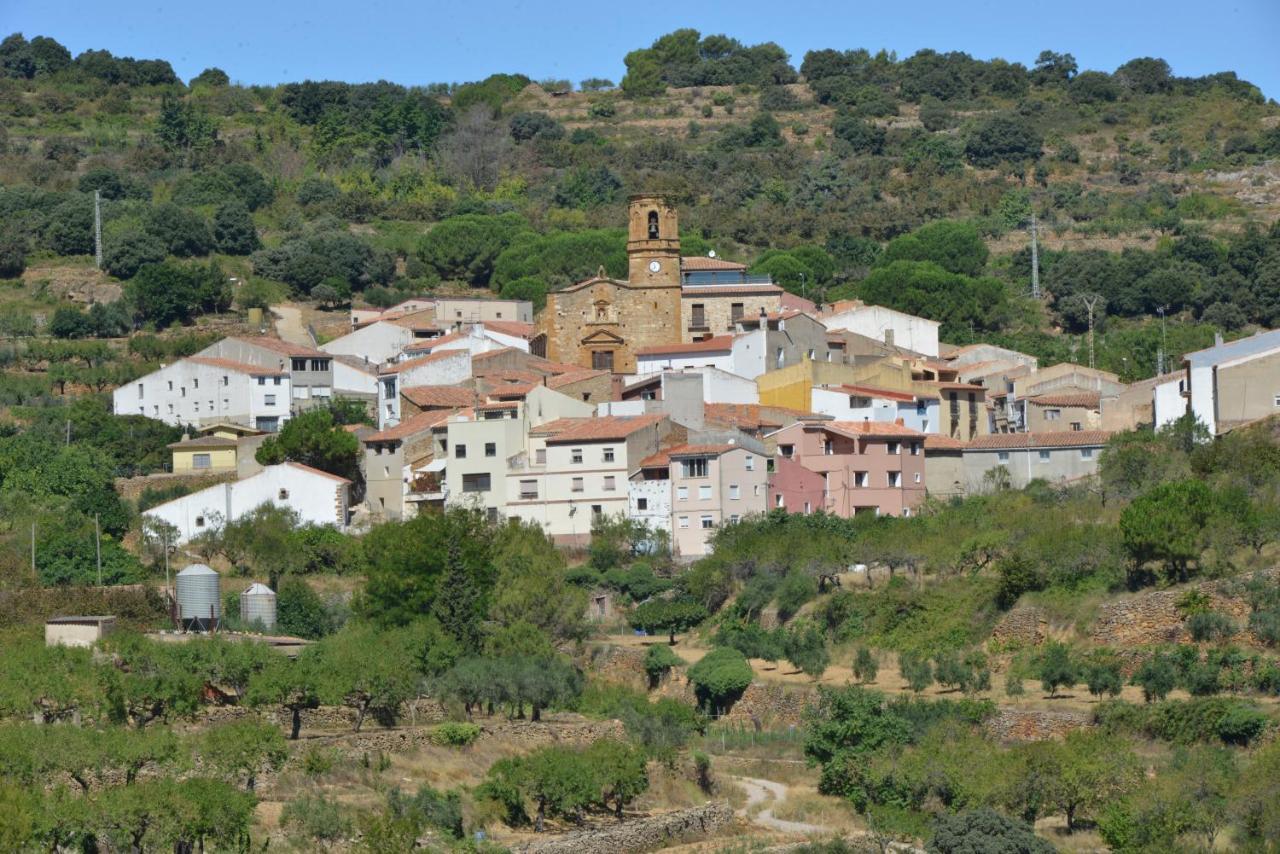 Hotel Boutique Abadia Del Maestrat Sarratella Bagian luar foto