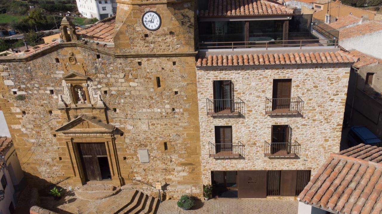 Hotel Boutique Abadia Del Maestrat Sarratella Bagian luar foto